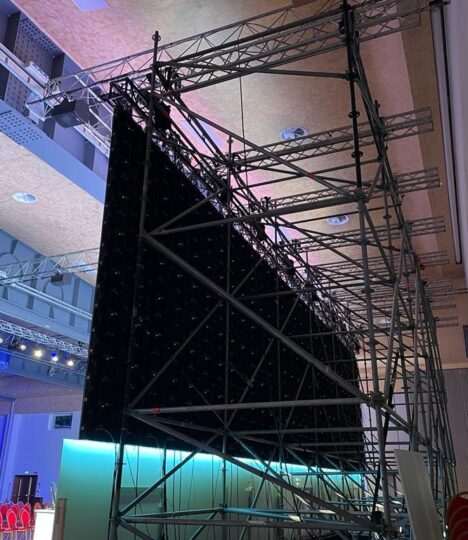 evento UIL scuola RUA dhs event solution ledwall