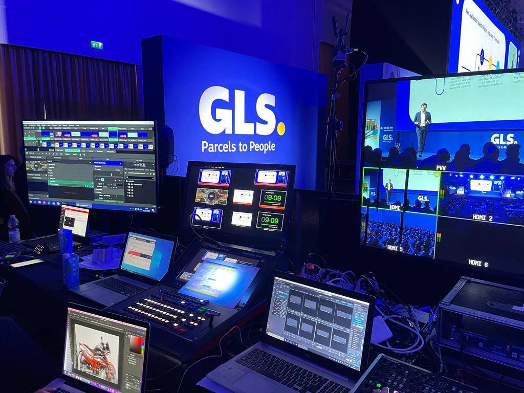 gls roma dhs event solution ledwall