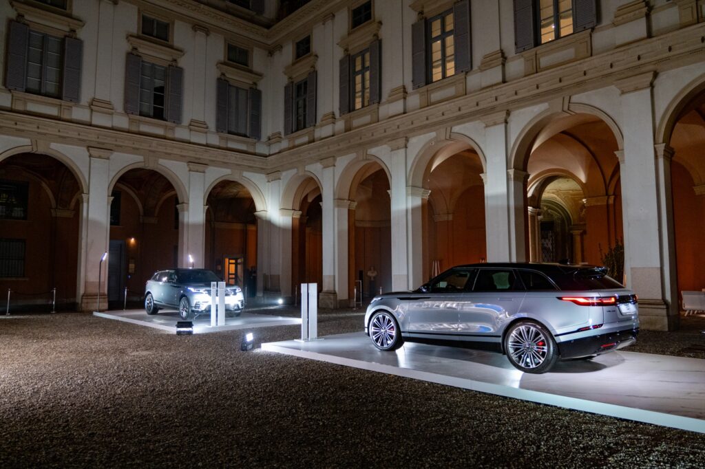 dhs event solution palazzo serbelloni range rover pop up milano