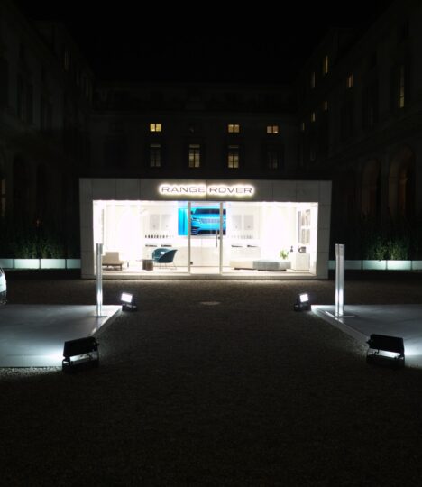 dhs event solution palazzo serbelloni range rover pop up milano