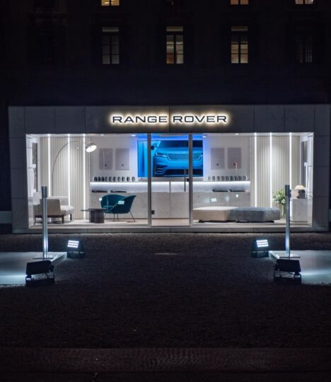 dhs event solution palazzo serbelloni range rover pop up milano