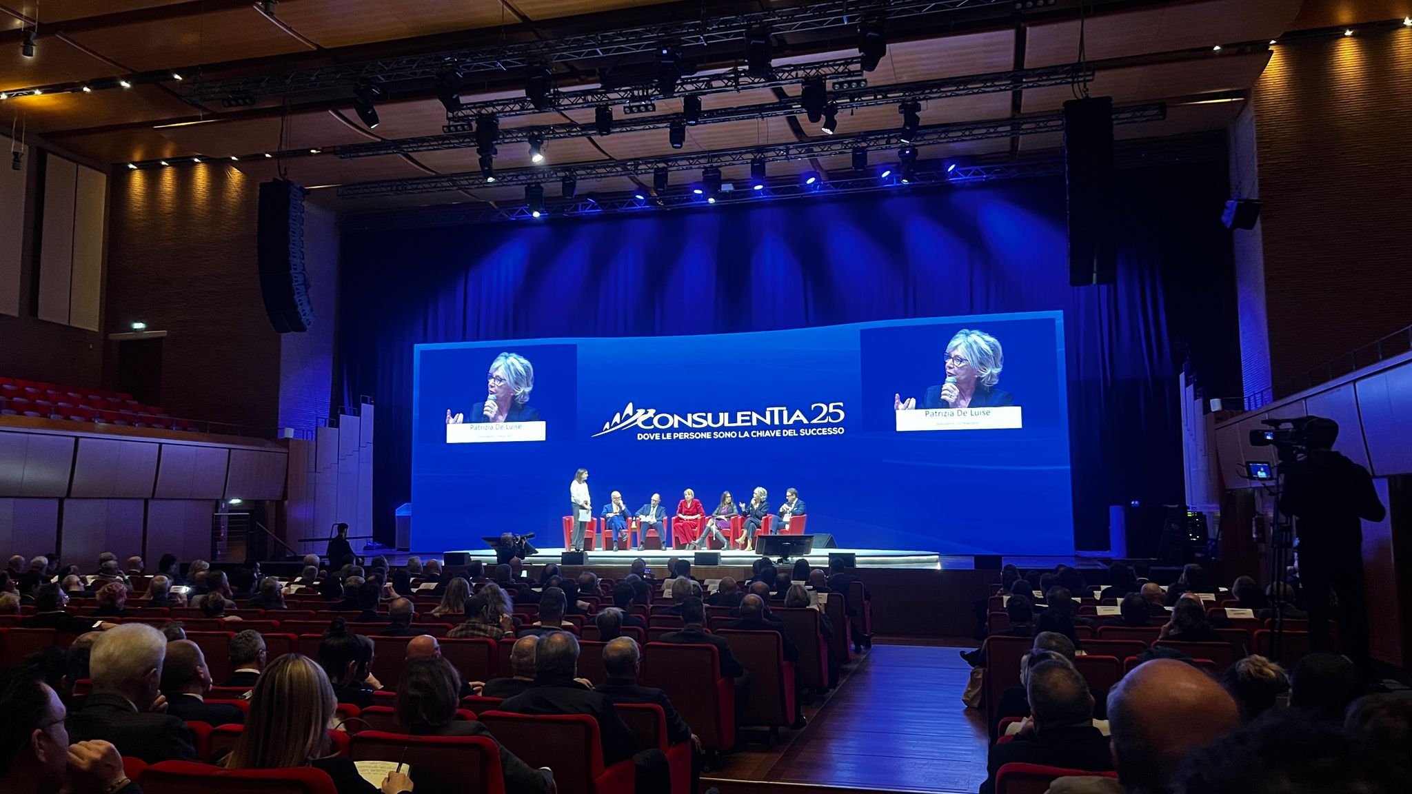 conulentia 25 roma auditorium parco della musica produzione tecnica eventi dhs event solution