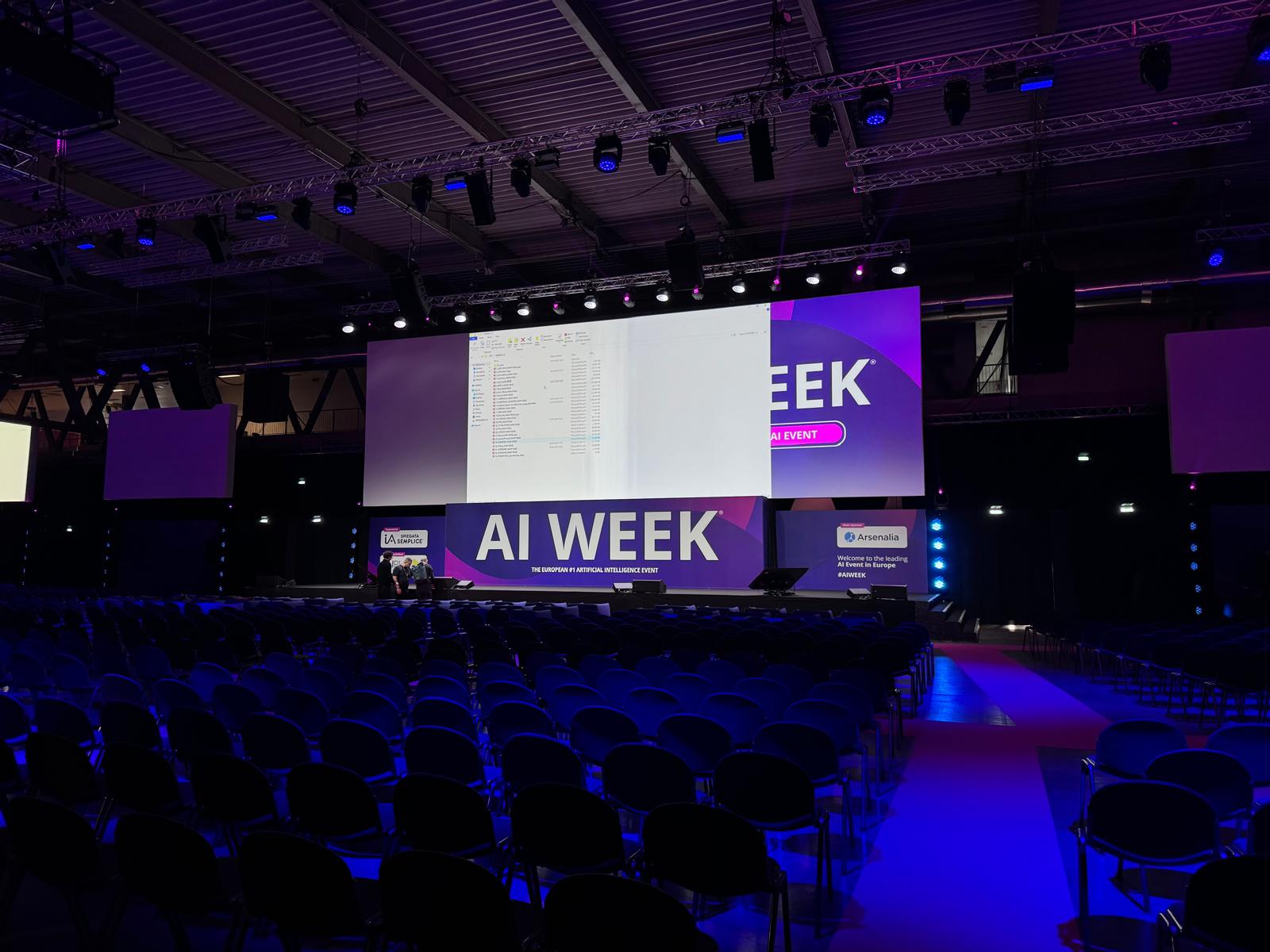 ai week milano rho fiera produzione tecnica eventi dhs event solution tecnologie per eventi