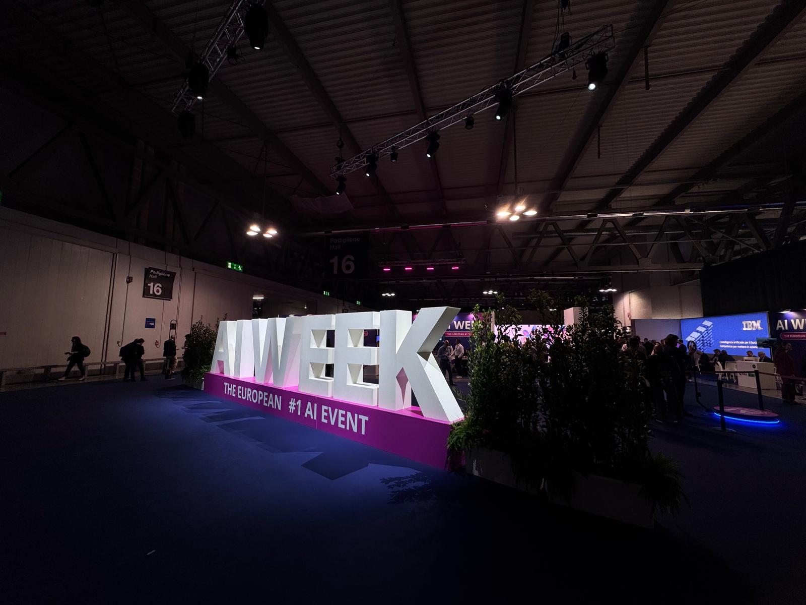 ai week milano rho fiera produzione tecnica eventi dhs event solution tecnologie per eventi