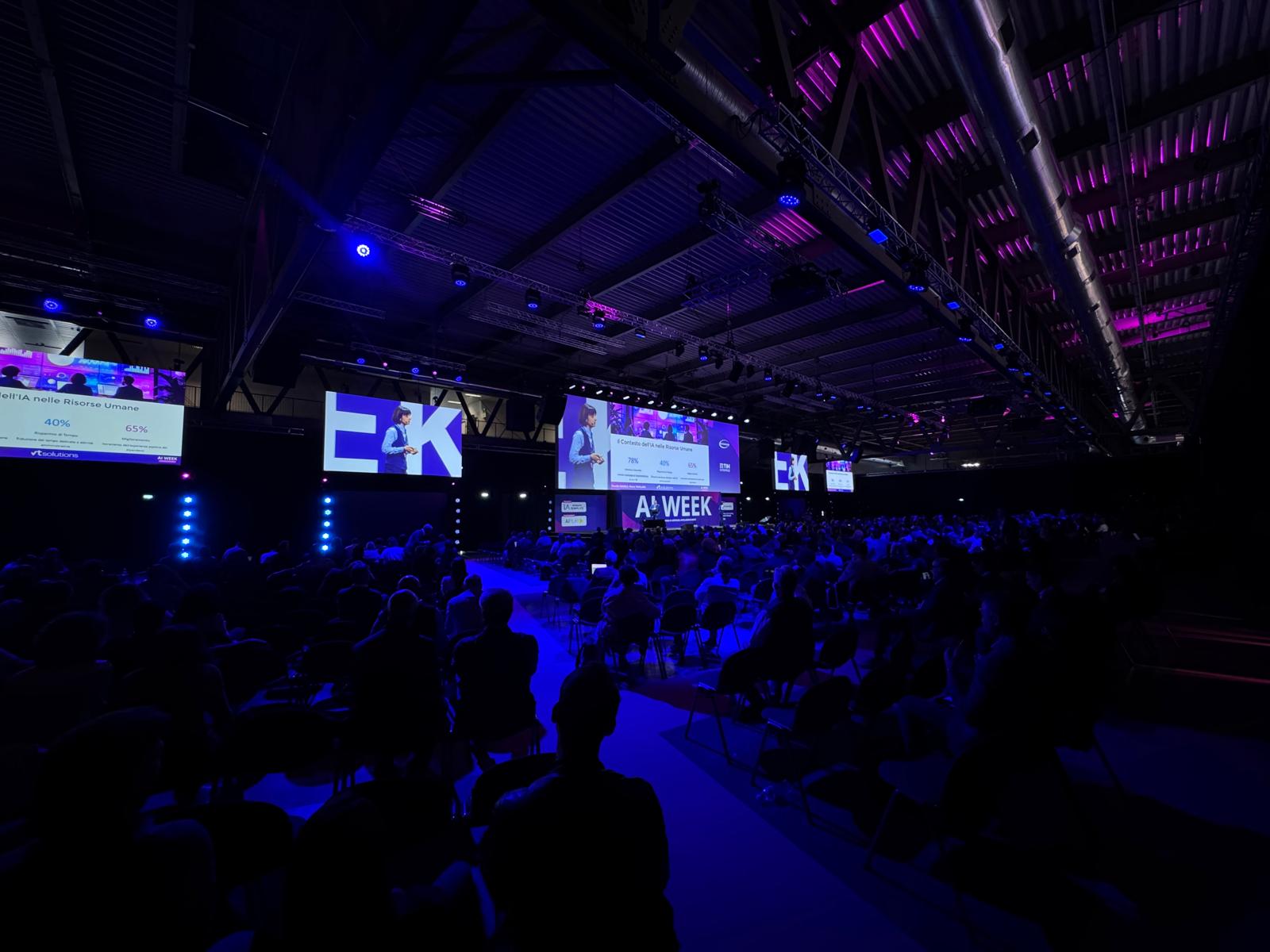 ai week milano rho fiera produzione tecnica eventi dhs event solution tecnologie per eventi