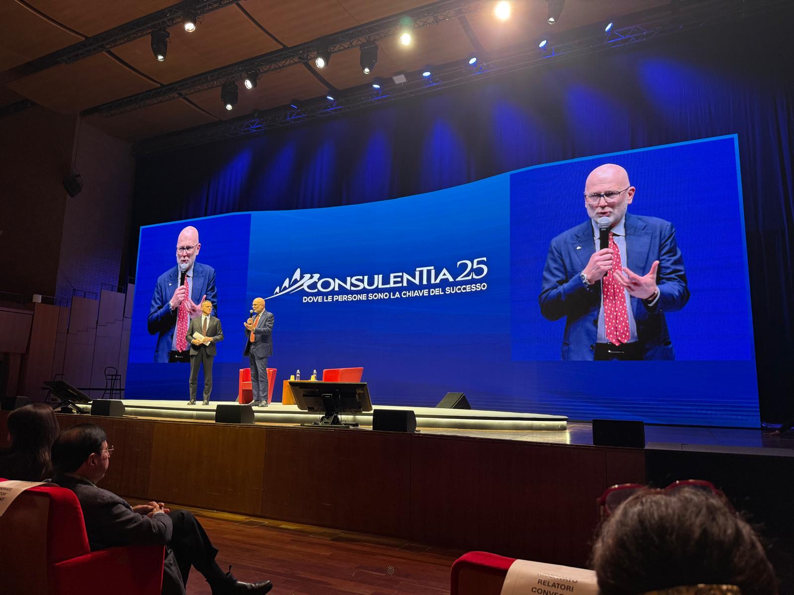 conulentia 25 roma auditorium parco della musica produzione tecnica eventi dhs event solution