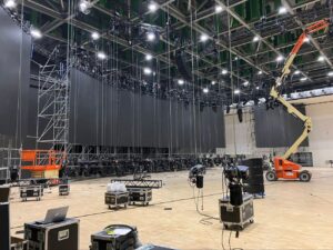 ledwall per eventi dhs event solution produzione tecnica eventi milano roma messina ledwall for events