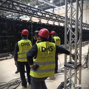 dhs event solution produzione tecnica eventi piano di produzione event production plan