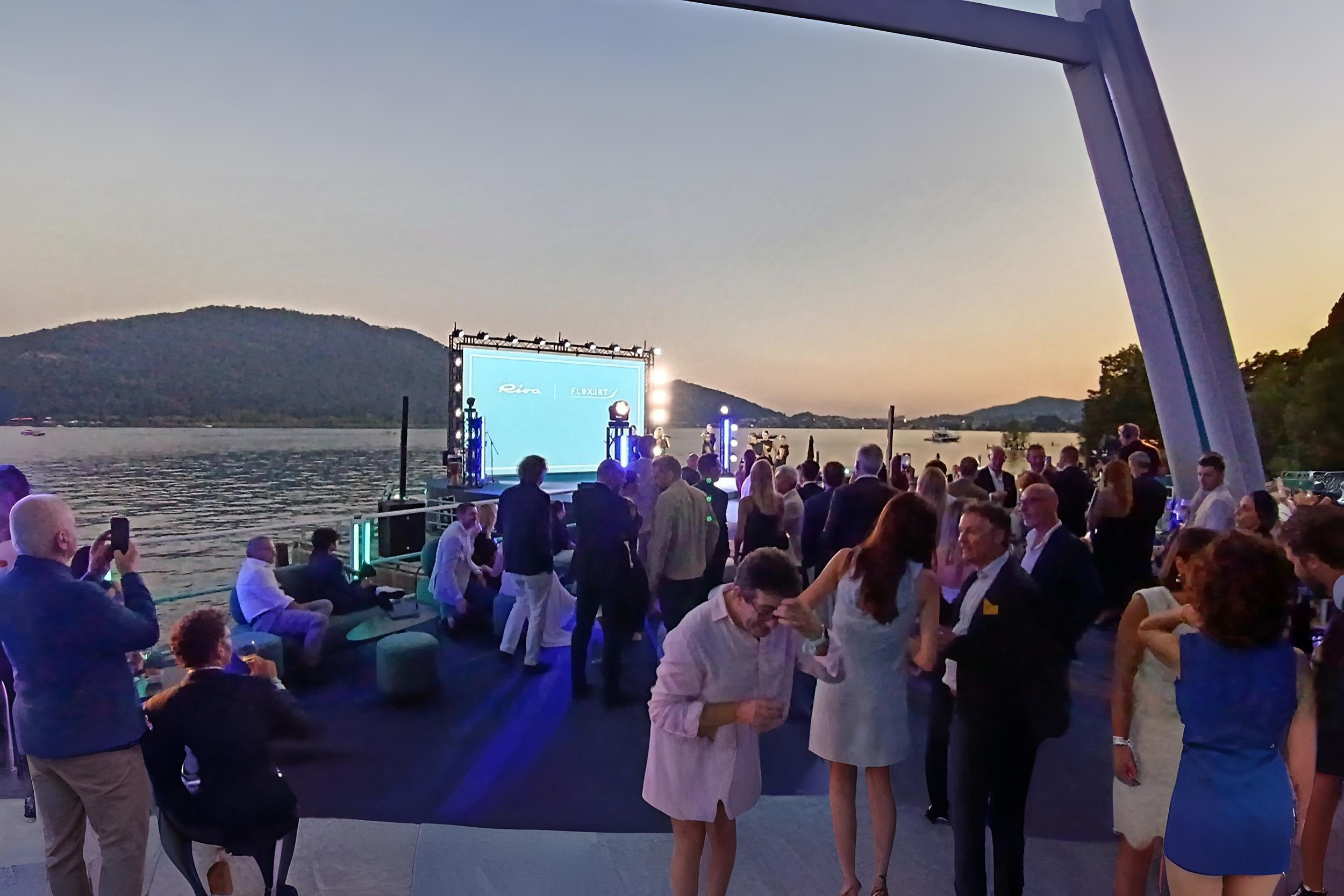 riva private world premiere 2025 dhs event solution sarnico produzione tecnica eventi