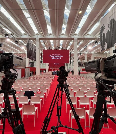 nel segno di francesco merloni centenario evento ariston fabriano dhs event solution produzione tecnica eventi