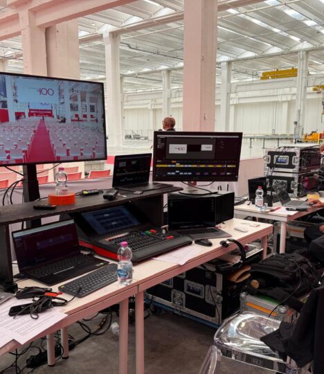 nel segno di francesco merloni centenario evento ariston fabriano dhs event solution produzione tecnica eventi