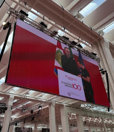 nel segno di francesco merloni centenario evento ariston fabriano dhs event solution produzione tecnica eventi