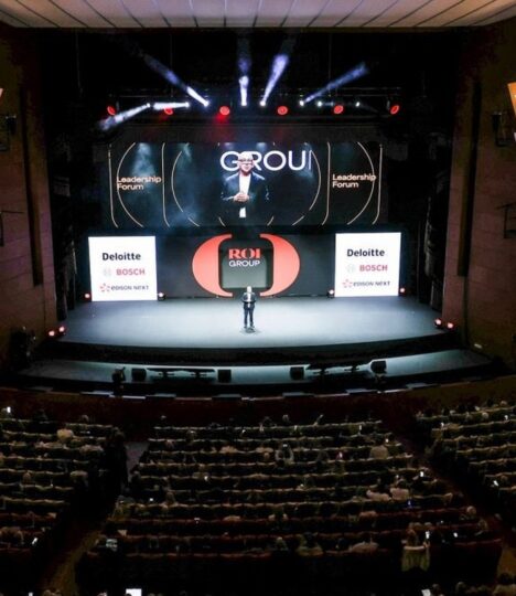 leadership forum teatro arcimboldi milano dhs event solution produzione tecnica eventi service eventi