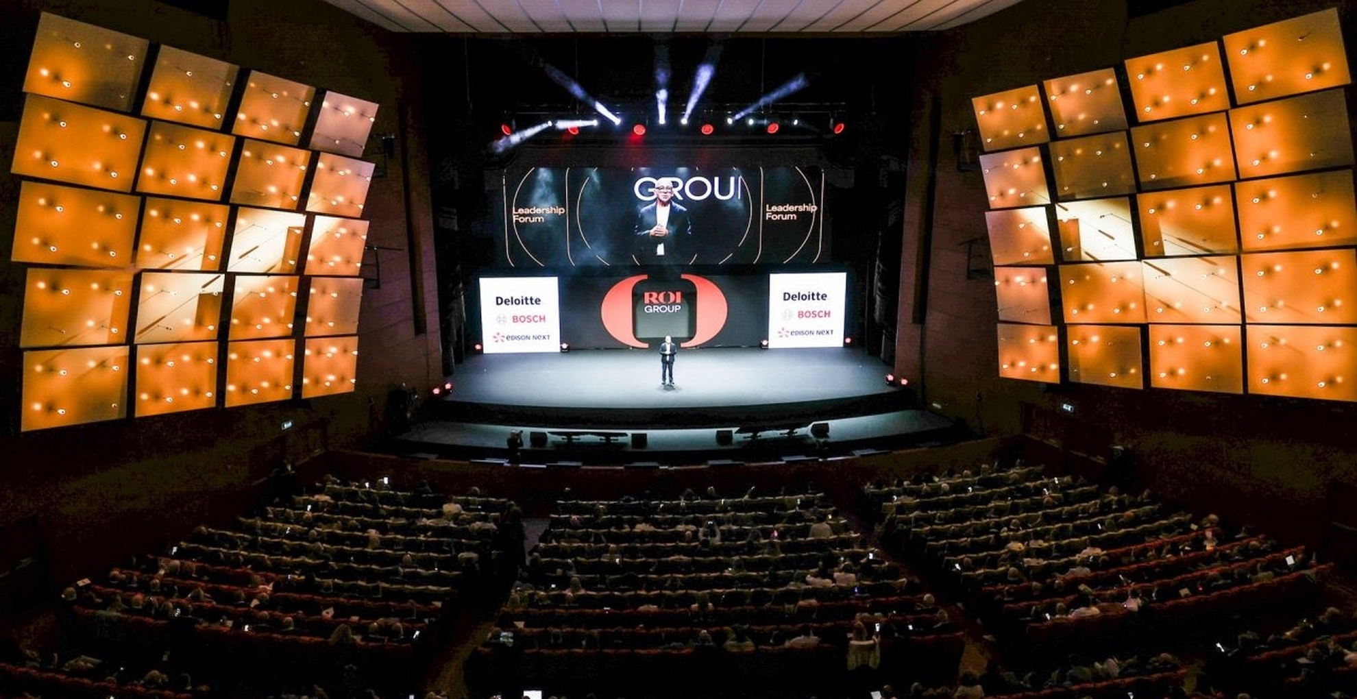 leadership forum teatro arcimboldi milano dhs event solution produzione tecnica eventi service eventi
