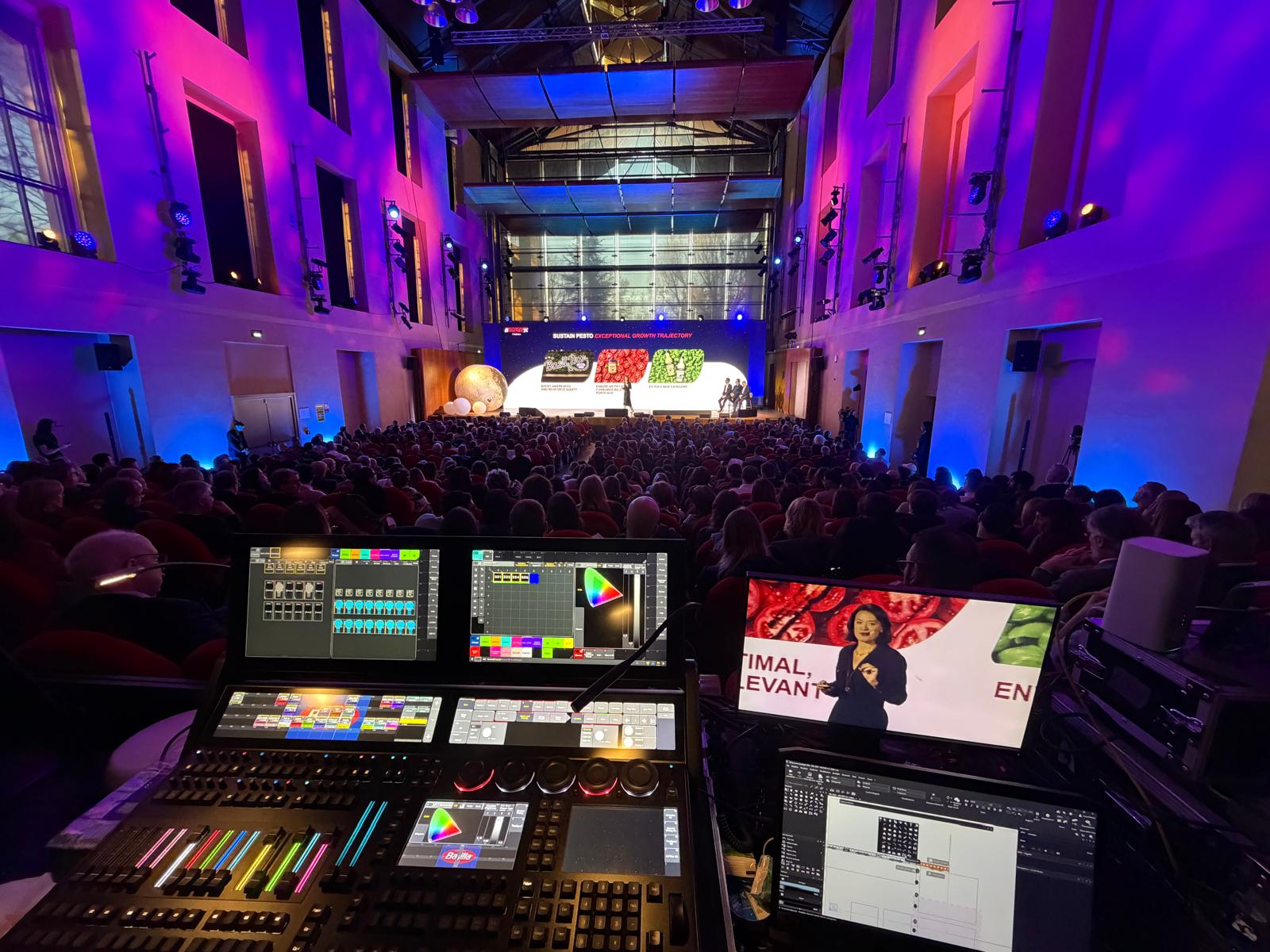 btogether 25 barilla auditorium paganini parma dhs event solution produzione tecnica eventi service tecnico b2b corporate mlano roma messina
